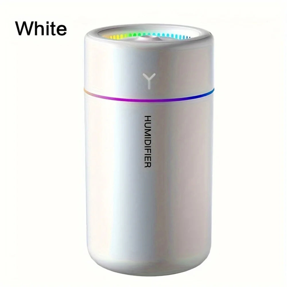 Car Humidifier with Colourful LED – Aromatherapy, Silent Ultrasonic, for Car & Bedroom