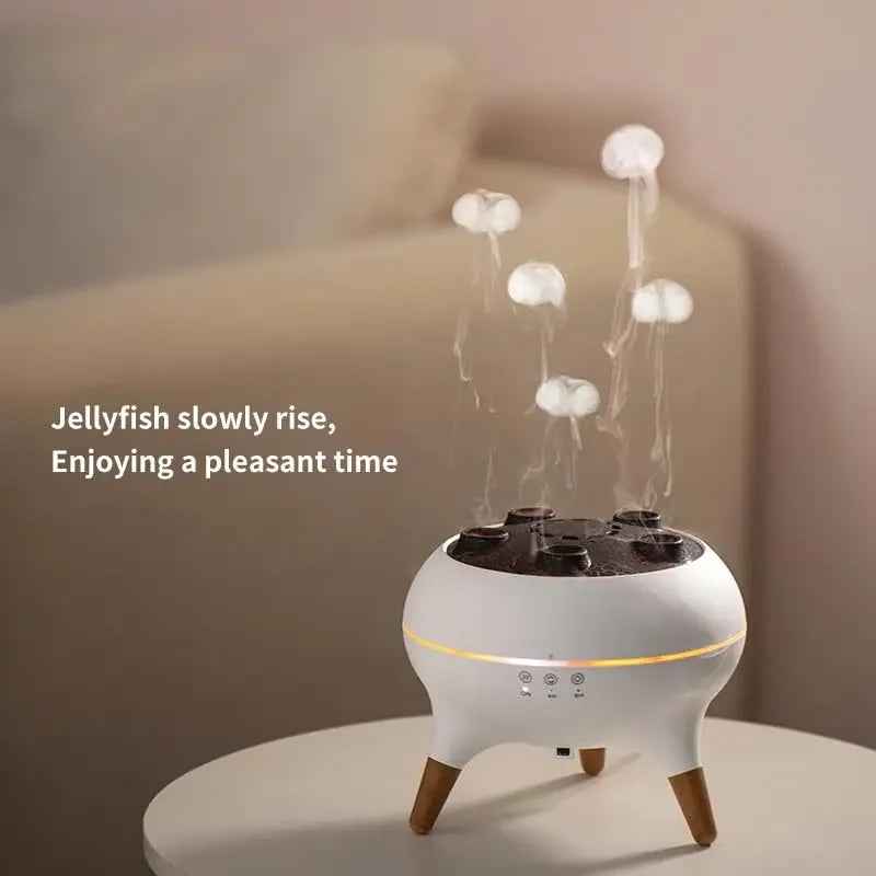 Dynamic Jellyfish Air Humidifier – 250ml, Remote Control, 7 LED Colours