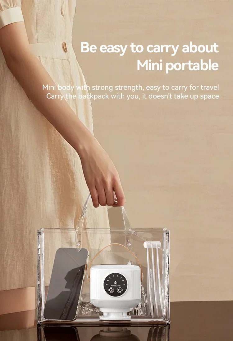 Portable Rechargeable Ceiling Fan