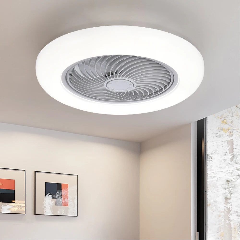 Smart Ceiling Fan with Lights & Remote