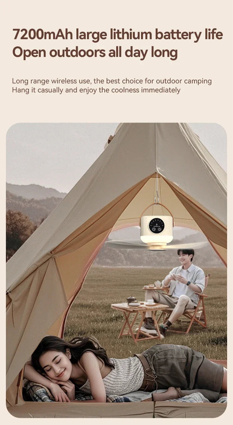 Portable Rechargeable Ceiling Fan