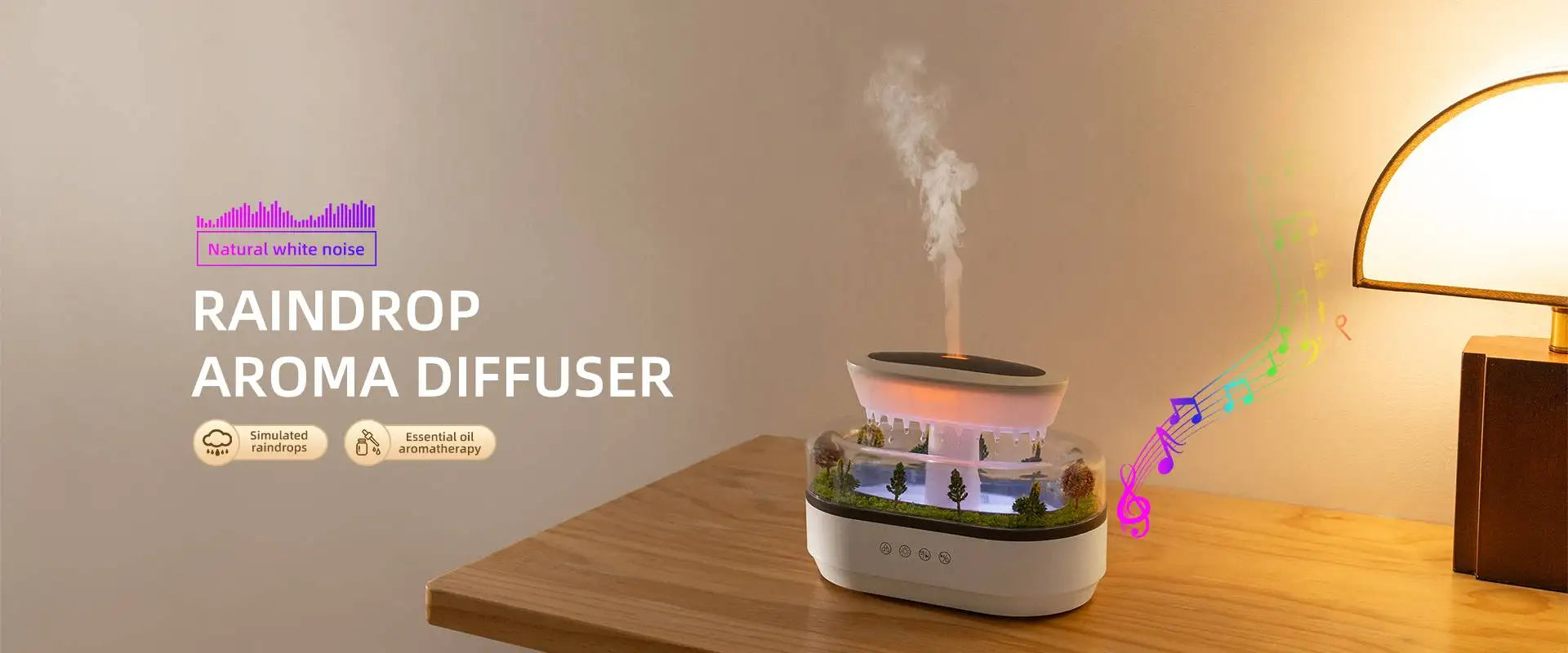 Dynamic Jellyfish Air Humidifier – 250ml, Remote Control, 7 LED Colours