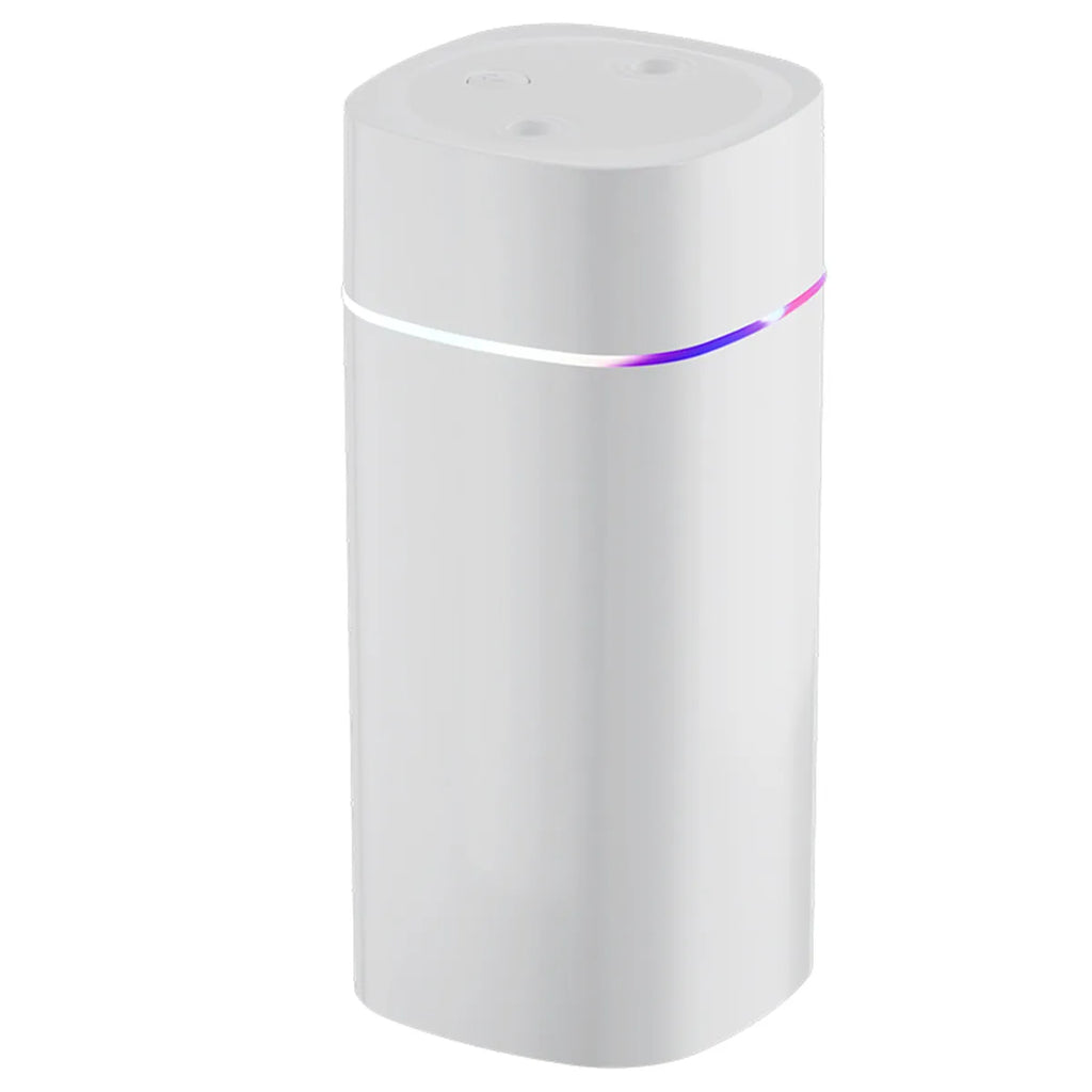 Creative Dual Nozzle Desktop Humidifier – USB, 7 Colour Ambient Light, Aromatherapy