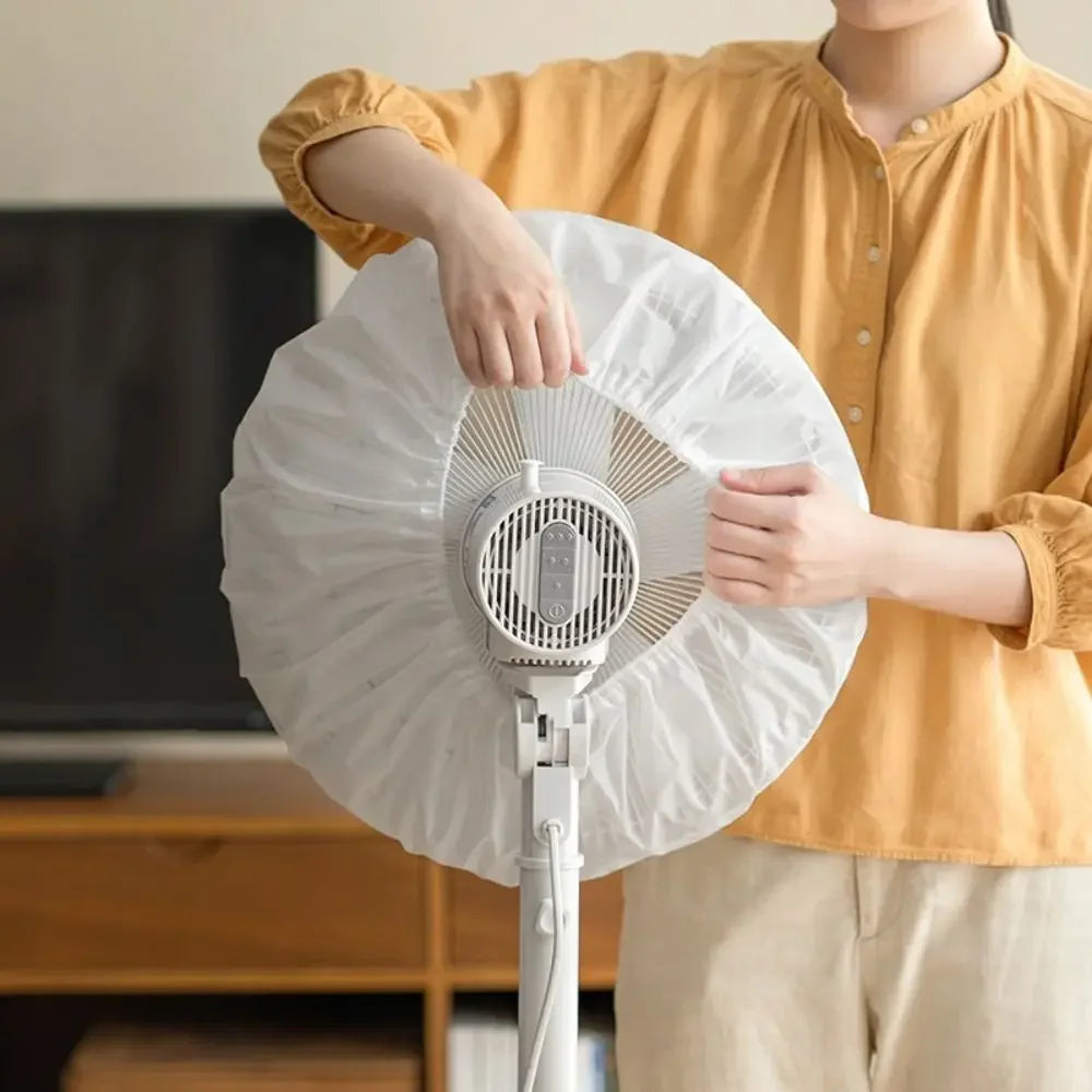 1pc Electric Fan Dust Cover Waterproof Dustproof Fan Cover Waterproof Dustproof Round Fan Cover Electric Fan Dust Bag Cover Bag
