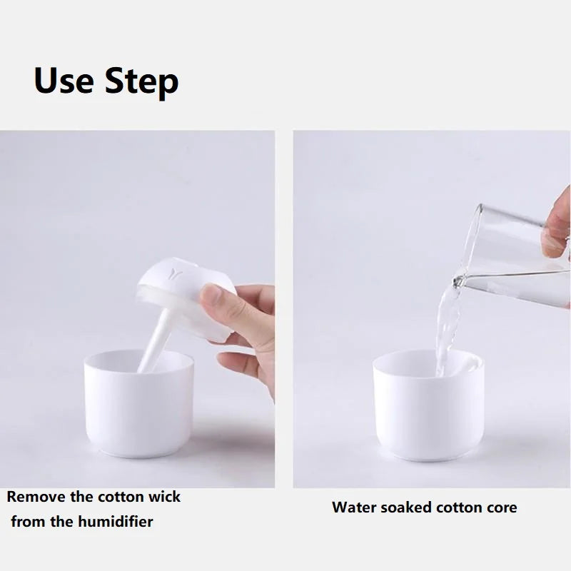 250ml USB Mini Air Humidifier & Aroma Diffuser – Ultrasonic, LED Colour Lamp, for Home & Car