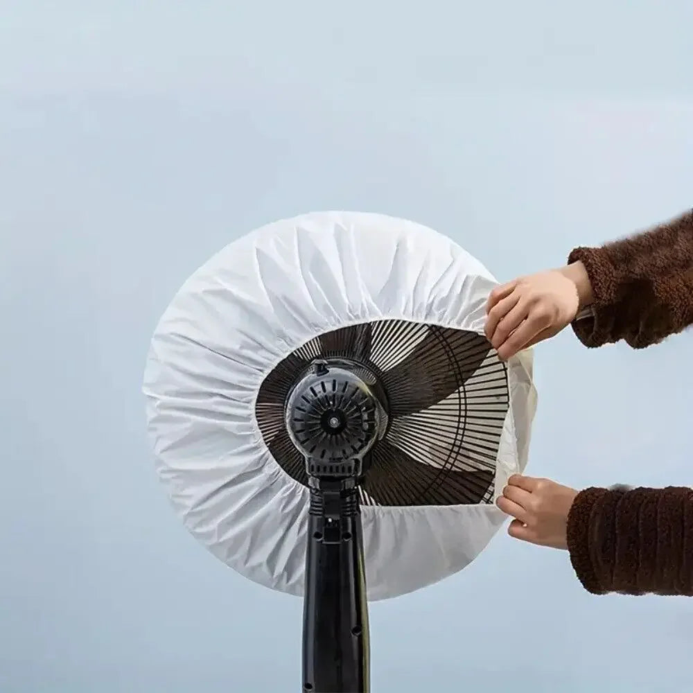 1pc Electric Fan Dust Cover Waterproof Dustproof Fan Cover Waterproof Dustproof Round Fan Cover Electric Fan Dust Bag Cover Bag