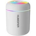 180ml Mini USB Air Humidifier & Aroma Diffuser – Essential Oil, LED Lights, for Car & Home