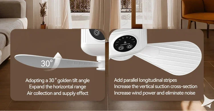 Portable Rechargeable Ceiling Fan