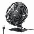 GAIATOP Portable USB Desk Fan – 90° Tilt, 3 Speeds, Ultra Quiet